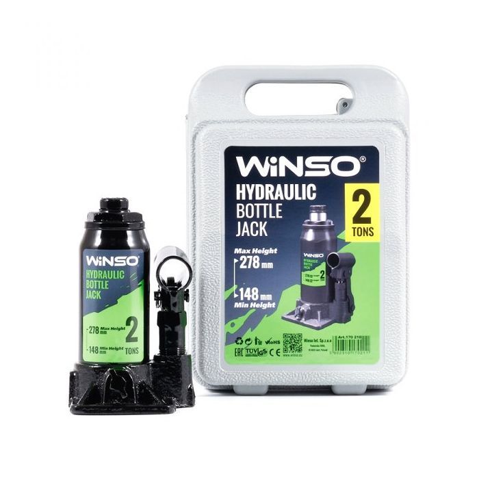 Домкрат WINSO 2т (170210) зображення 2