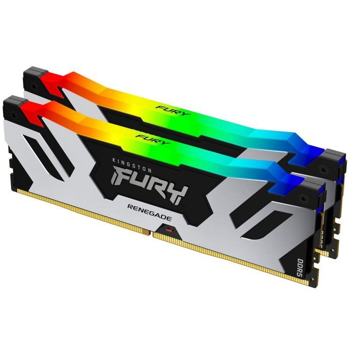Модуль памяти для компьютера DDR5 96GB (2x48GB) 6400 MHz Renegade RGB XMP Kingston Fury (ex.HyperX) (KF564C32RSAK2-96) изображение 2