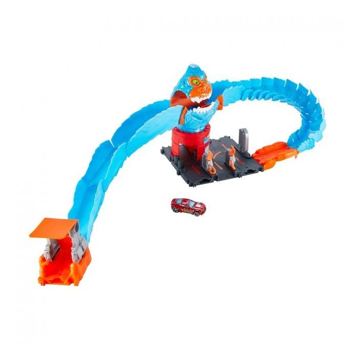 Автотрек Hot Wheels Спасение от гориллы серии "Опасные создания" (HDR30) изображение 2