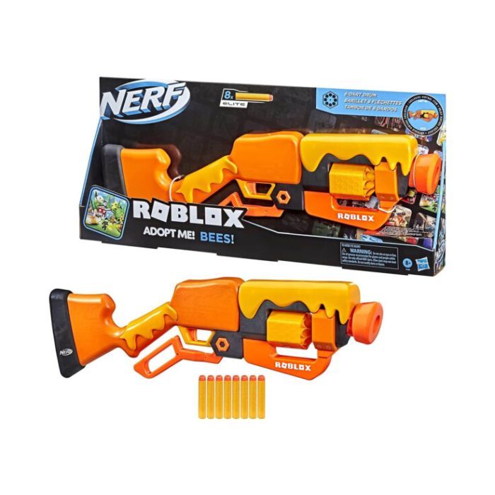 Игрушечное оружие Hasbro Nerf Roblox Adopt Me Bees (F2486) изображение 6