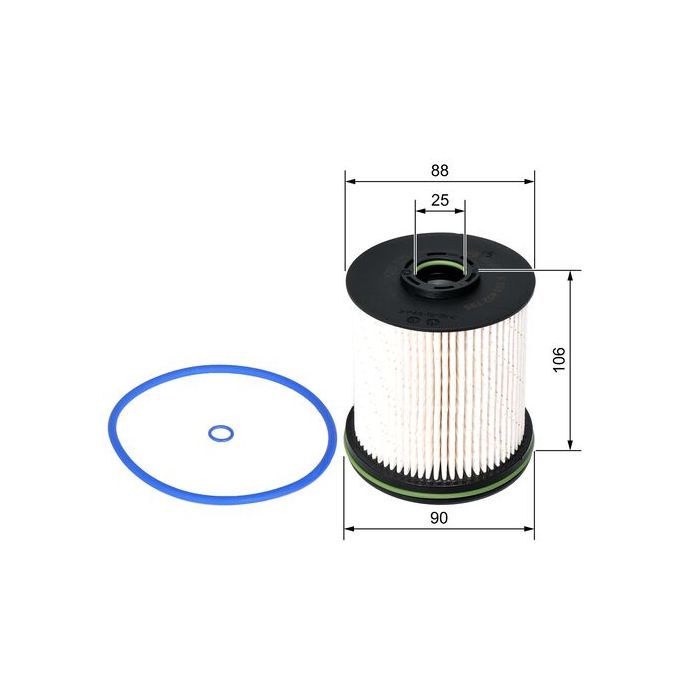 Фильтр топливный Bosch F026402795 изображение 5