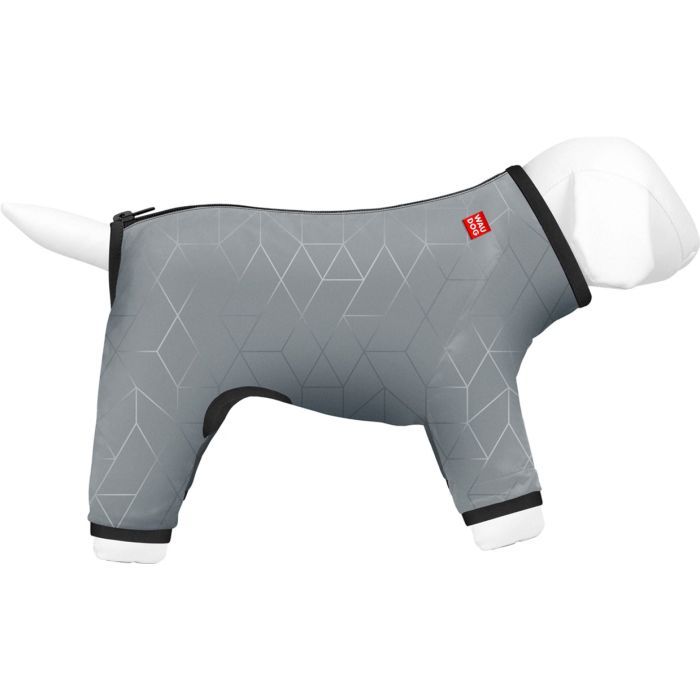 Дождевик для животных Collar WAUDOG Clothes светоотражающий S32 В 47-50 см, С 35-38 см (5423) изображение 2