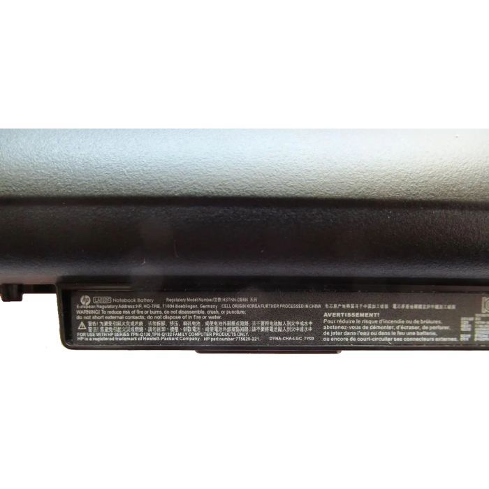 Аккумулятор для ноутбука HP Pavilion 15-F HSTNN-DB6N, 2612mAh (31Wh), 3cell, 11.1V, Li-ion (A47724) изображение 3