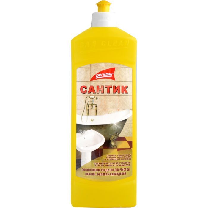 Жидкость для чистки ванн San Clean Сантик для сантехники 500 г (4820003540145)