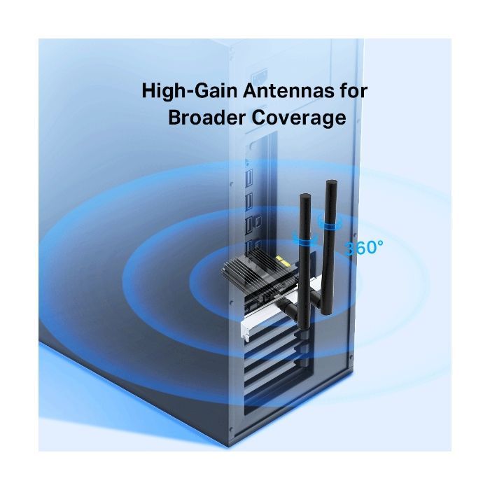 Мережева карта Wi-Fi TP-Link ARCHER-TX50E зображення 2