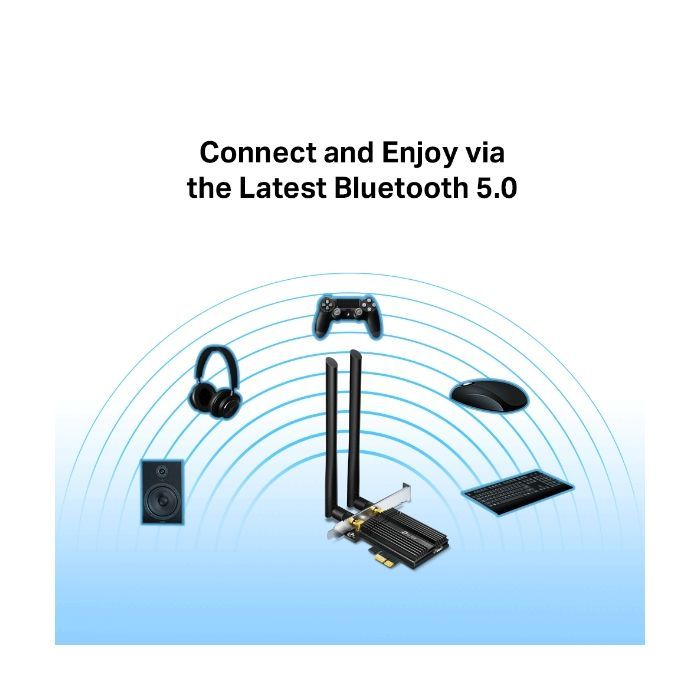 Мережева карта Wi-Fi TP-Link ARCHER-TX50E зображення 5
