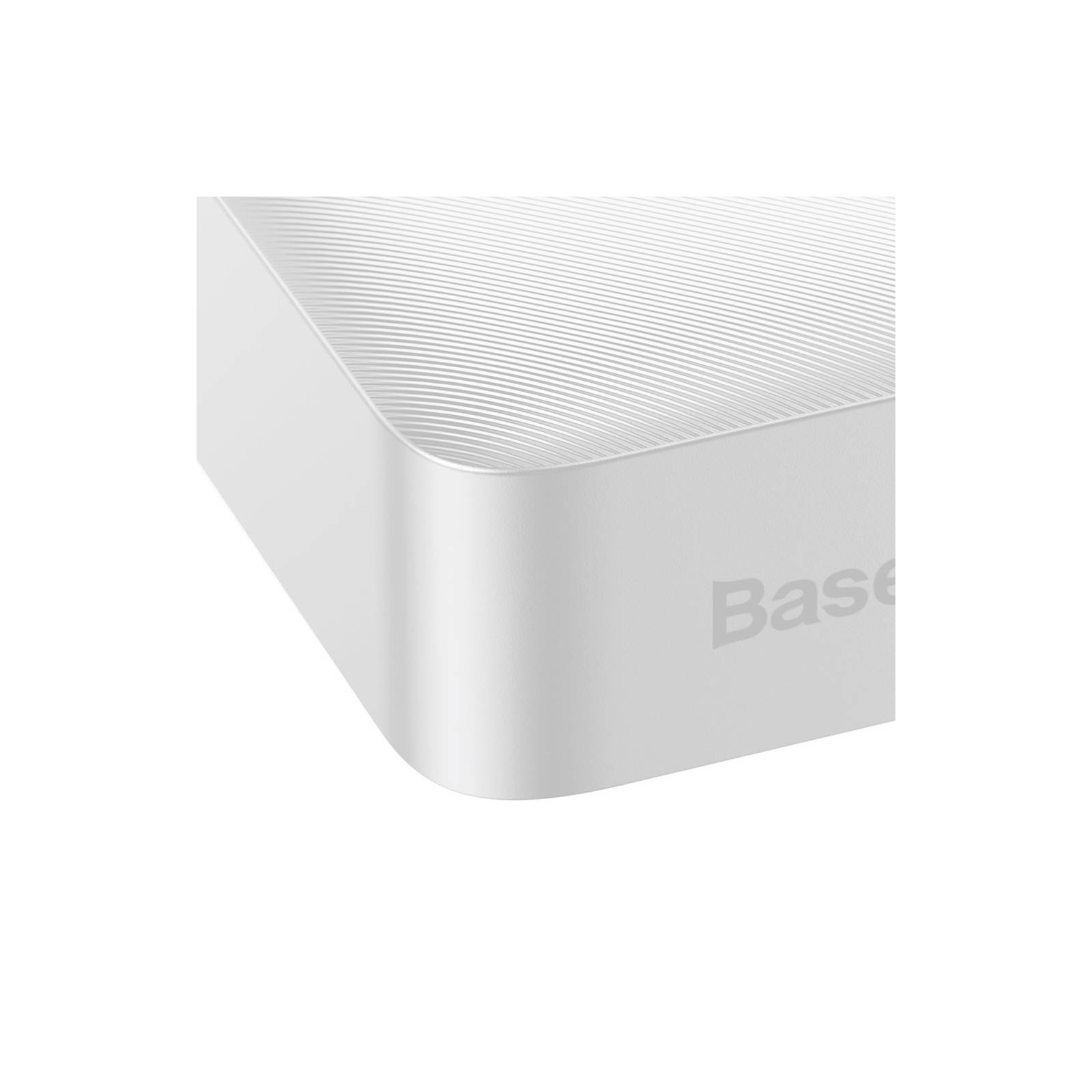 Батарея універсальна Baseus Bipow 20000mAh, 15W, USB-C/3A, 2*USB-A/3A(max.), +cable, white (PPBD050102) зображення 5