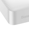 Батарея универсальная Baseus Bipow 20000mAh, 15W, USB-C/3A, 2*USB-A/3A(max.), +cable, white (PPBD050102) изображение 5