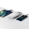 Батарея універсальна Baseus Bipow 20000mAh, 15W, USB-C/3A, 2*USB-A/3A(max.), +cable, white (PPBD050102) зображення 8