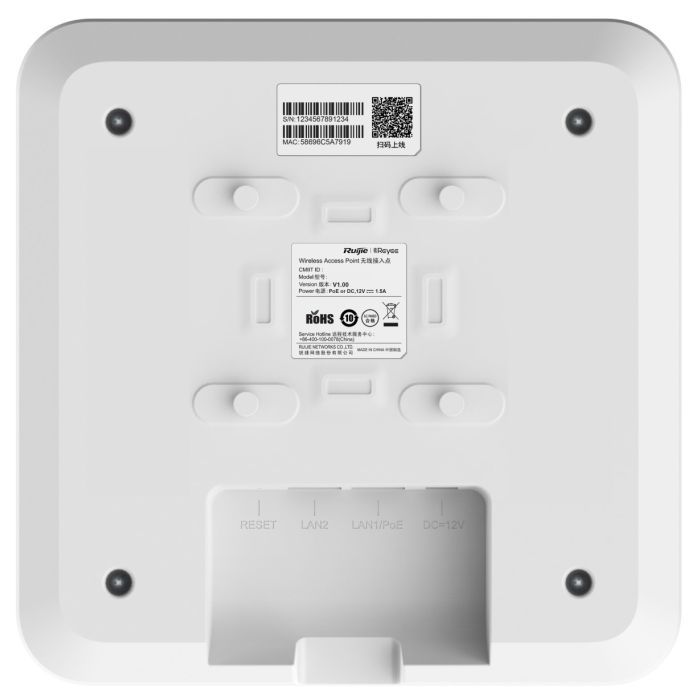 Точка доступа Wi-Fi Ruijie Networks RG-RAP2200(F) изображение 4