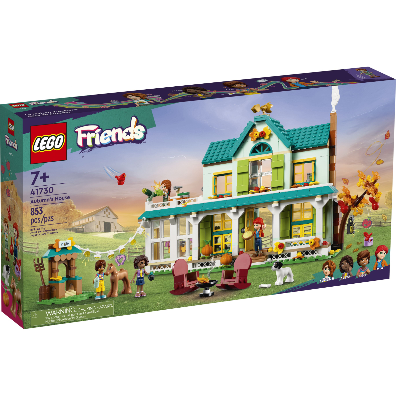 Конструктор LEGO Friends Будиночок Отом 853 деталі (41730)