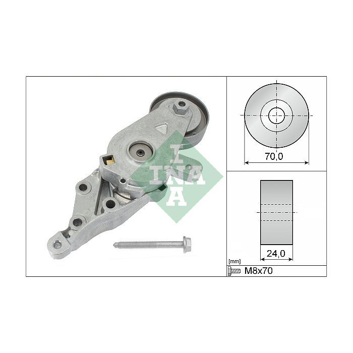Натяжитель ремня с роликом INA 534 0140 30