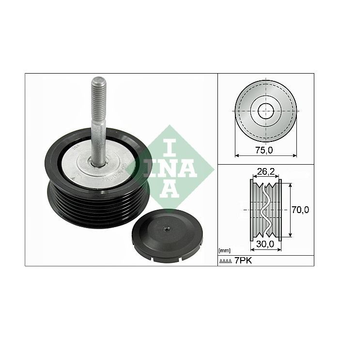 Ролик натяжителя ремня INA 532 0792 10
