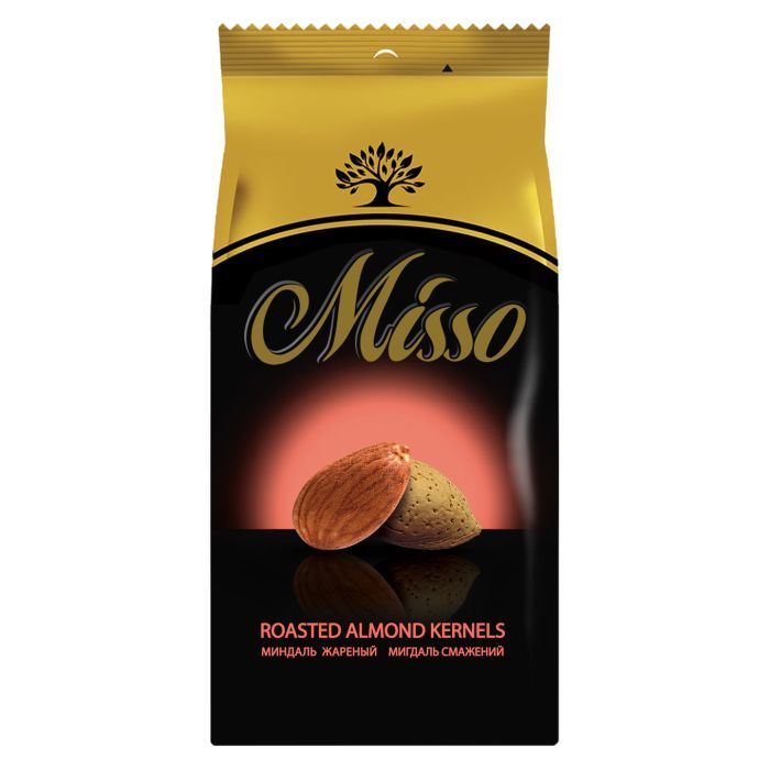 Орехи Misso Ядра миндаля жареные 150 г (4820232570111)