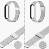 Ремінець до фітнес браслета BeCover Metal для Xiaomi Mi Smart Band 7 Silver (707494) зображення 2