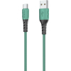 Дата кабель USB 2.0 AM to Type-C 1.0m PD-B51a Green Proda (PD-B51a-GR) изображение 2