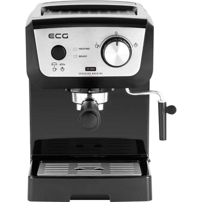 Рожковая кофеварка эспрессо ECG ESP 20101 Black (ESP20101 Black) изображение 2