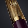 Ручка шариковая Parker 51 Deluxe Plum GT BP (57 132) изображение 3