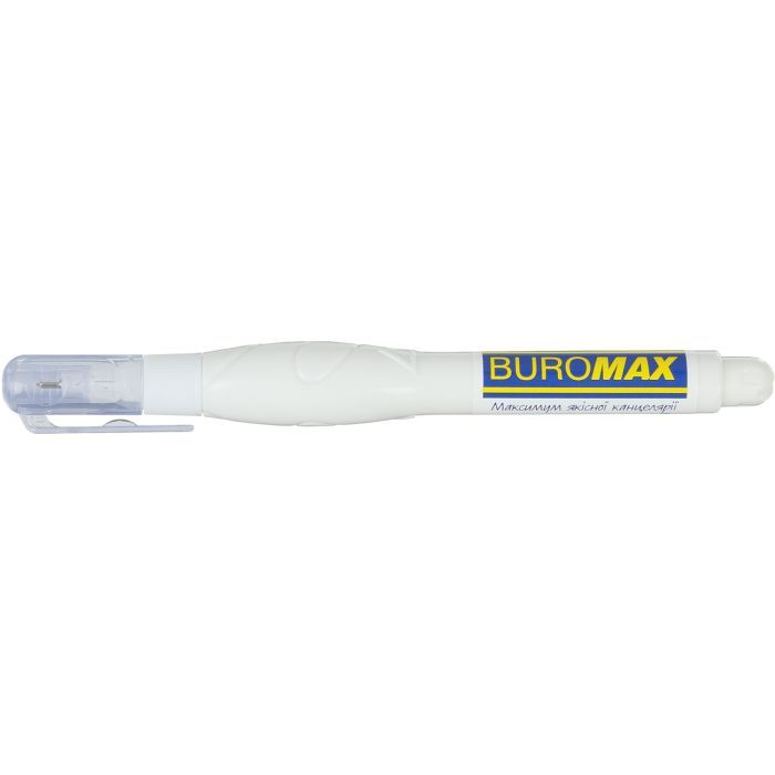 Корректор Buromax ручка 5 мл, спиртовая основа, металлический наконечник (BM.1058) изображение 2