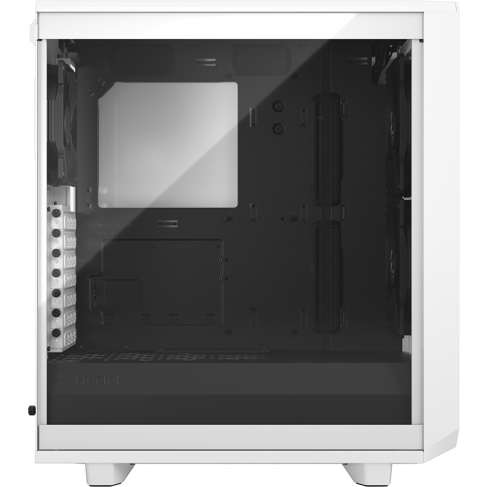 Корпус Fractal Design Meshify 2 Compact White TG CT (FD-C-MES2C-05) изображение 8