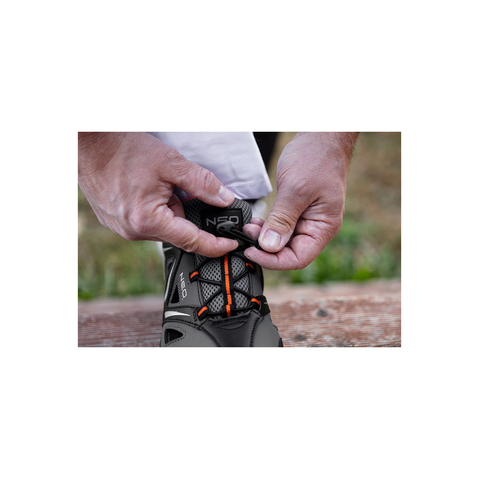 Черевики робочі Neo Tools кросівки дихаючі, підошва EVA, клас захисту OB, SRA, р.42 (82-723) зображення 4