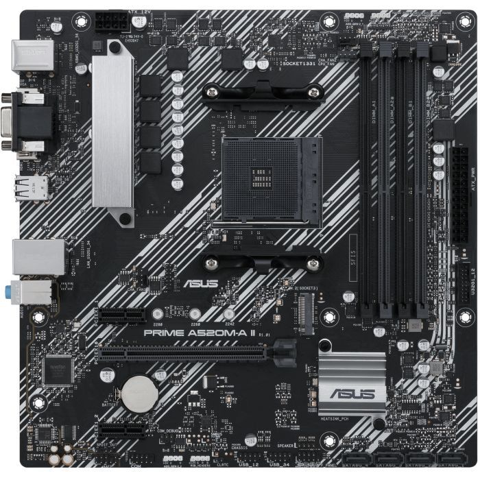 Материнська плата ASUS PRIME A520M-A II/CSM