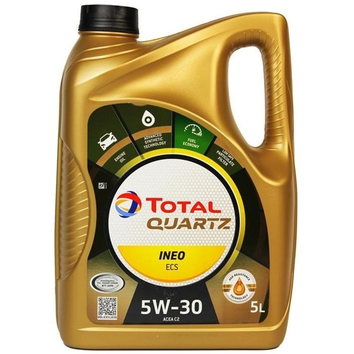 Моторное масло Total QUARTZ Ineo ECS 5w30 5л (216634)