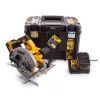 Дискова пила DeWALT 18В XR Li-Ion, диск 184х16 мм, 3.6 кг, 2x5Ah, кейс TSTAK (DCS570P2) зображення 4
