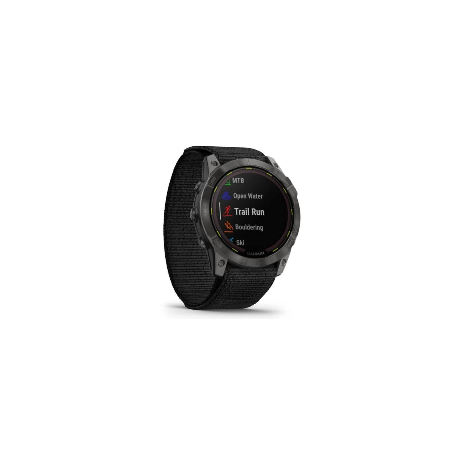 Смарт-годинник Garmin Enduro 2, Saph, Carbon GrayDLC Ti w/Black UltraFit Band, GPS (010-02754-01) зображення 3