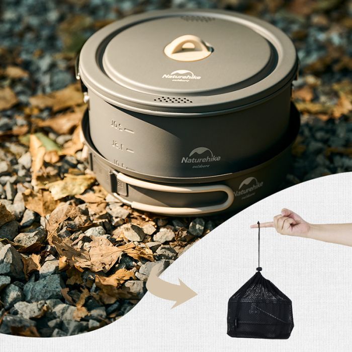 Набір туристичного посуду Naturehike CNH22CJ002 (6927595799406) зображення 4