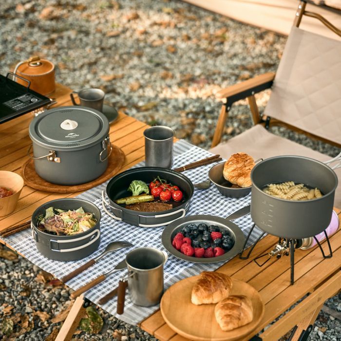 Набір туристичного посуду Naturehike CNH22CJ002 (6927595799406) зображення 5