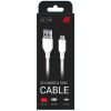 Дата кабель USB 2.0 AM to Micro 5P 1.0m Glow white 2E (2E-CCAM-WH_) изображение 2