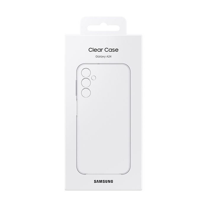 Чохол до мобільного телефона Samsung Clear Case Galaxy A24 (A245) Transparent (EF-QA245CTEGRU) зображення 6