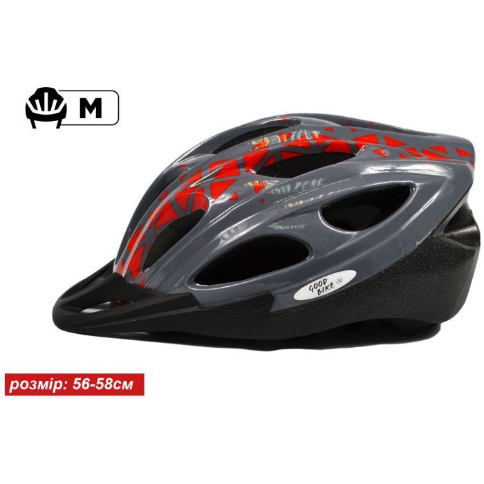 Шлем Good Bike M 56-58 см Rainbow (88854/2-IS) изображение 2