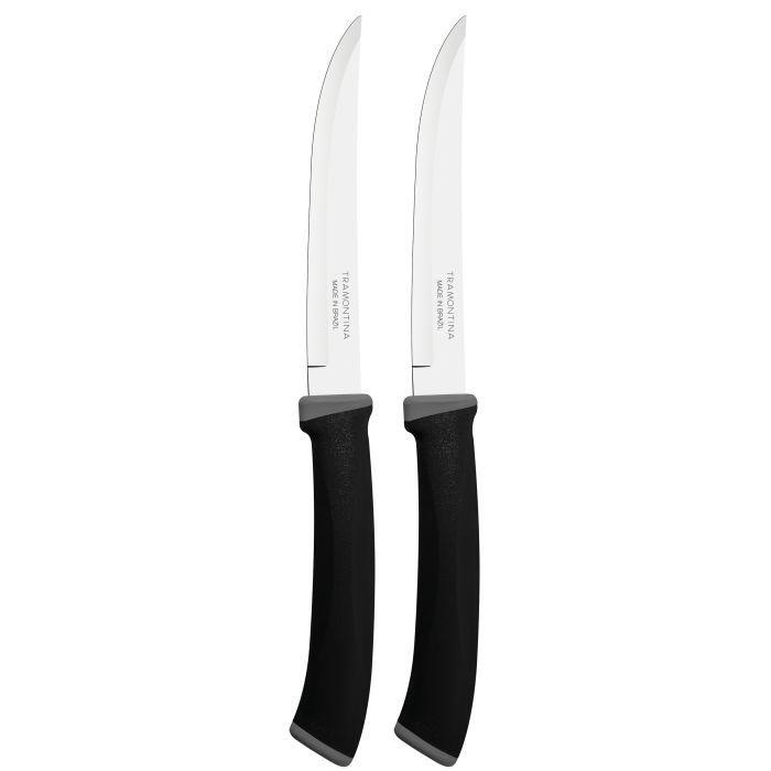 Набор ножей Tramontina Felice Black Steak Straight 127 мм 2 шт (23493/205)