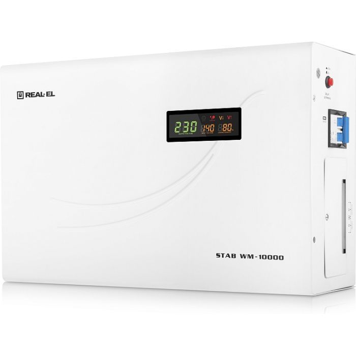 Стабилизатор REAL-EL STAB WM-10000 (EL122400015) изображение 3