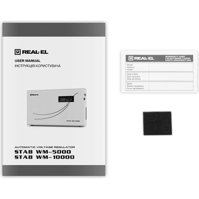 Стабилизатор REAL-EL STAB WM-10000 (EL122400015) изображение 9