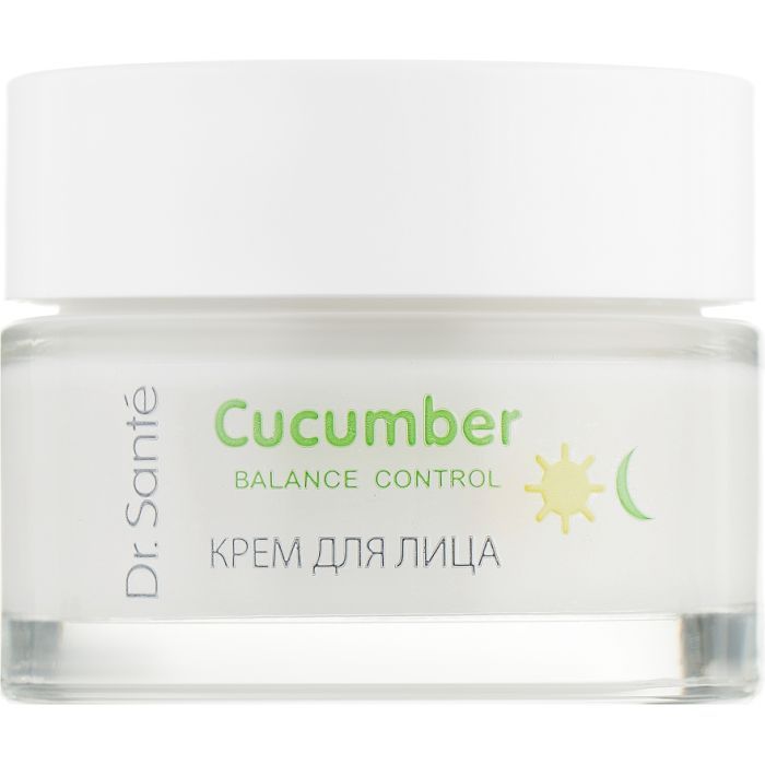Крем для лица Dr. Sante Cucumber Balance Control С матирующим эффектом 50 мл (4823015926211) изображение 2