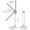 Настольная лампа Videx LED з акумулятором 5W 1800-5000K (VL-TF16W) изображение 7
