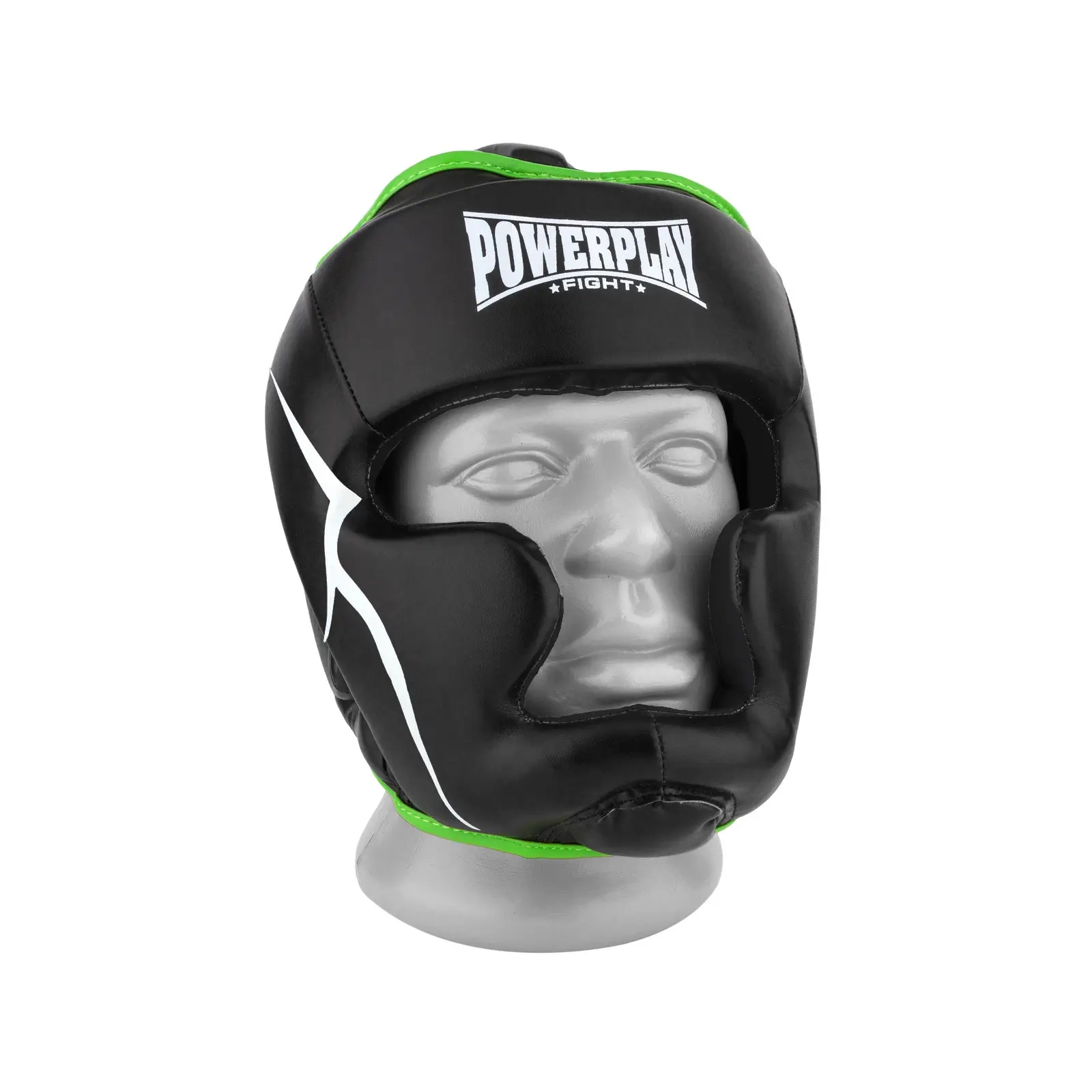 Боксерский шлем PowerPlay 3100 PU Синій XL (PP_3100_XL_Blue)