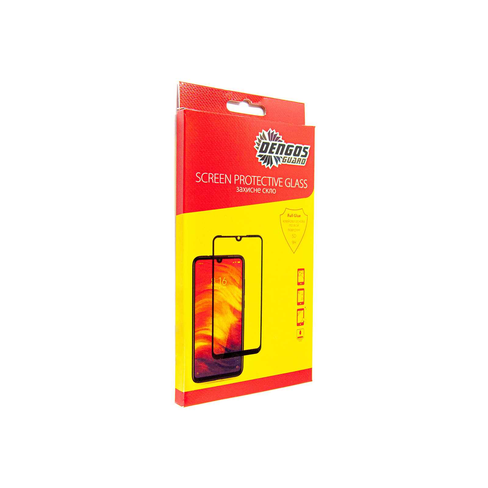 Стекло защитное Dengos Full Glue iPhone 14 Pro Max (TGFG-270) изображение 4