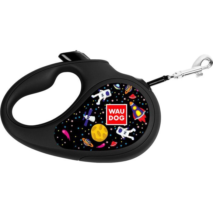 Поводок для собак WAUDOG R-leash NASA светоотражающая лента M 5 м (8125-0047-01)