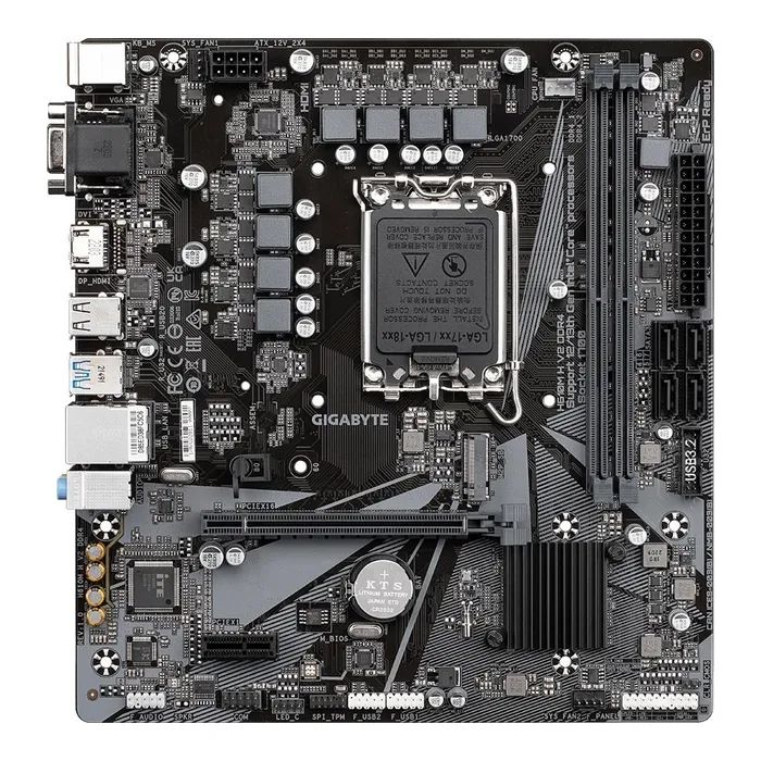 Материнская плата GIGABYTE H610M H V2 DDR4
