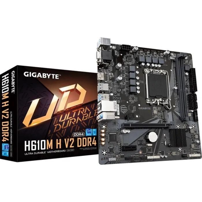 Материнская плата GIGABYTE H610M H V2 DDR4 изображение 2