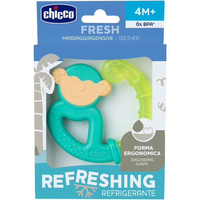 Прорезыватель Chicco Обезьяна Бирюзовый (28130.30.01) изображение 3