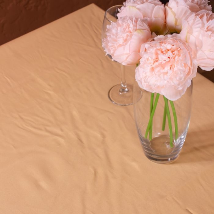 Скатерть MirSon Водонепроницаемая №402 Satin Waterproof Gold 140x180 см (2200006739425) изображение 2