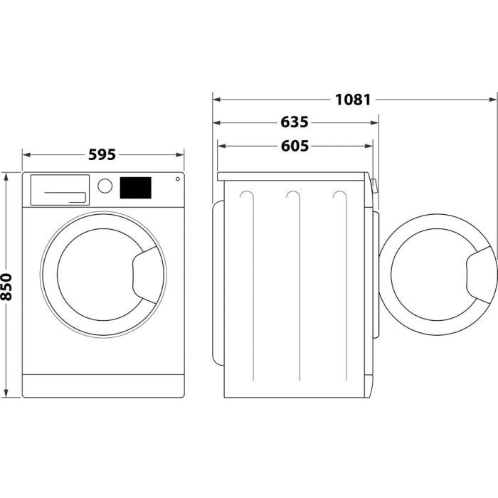 Пральна машина Whirlpool FFWDB 1176258 BCV UA зображення 2