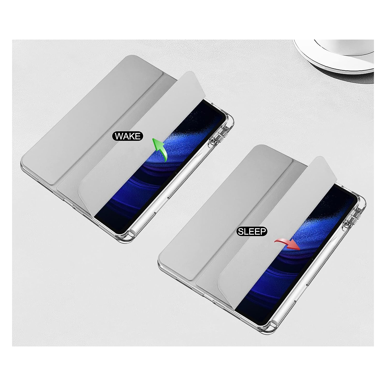 Чохол до планшета BeCover TPU Edge stylus mount Xiaomi Mi Pad 6 / 6 Pro 11" Blue (709559) зображення 3
