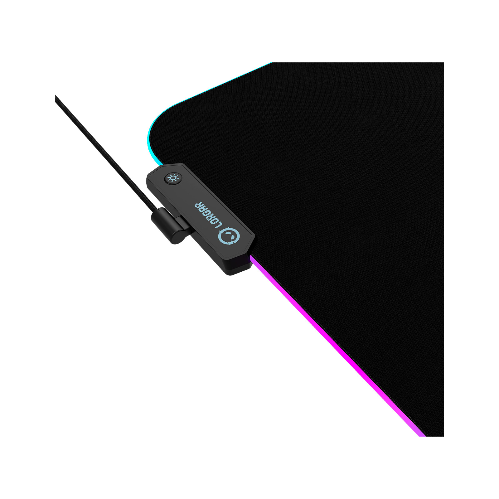 Килимок для мишки Lorgar Steller 919 RGB USB Black (LRG-GMP919) зображення 4