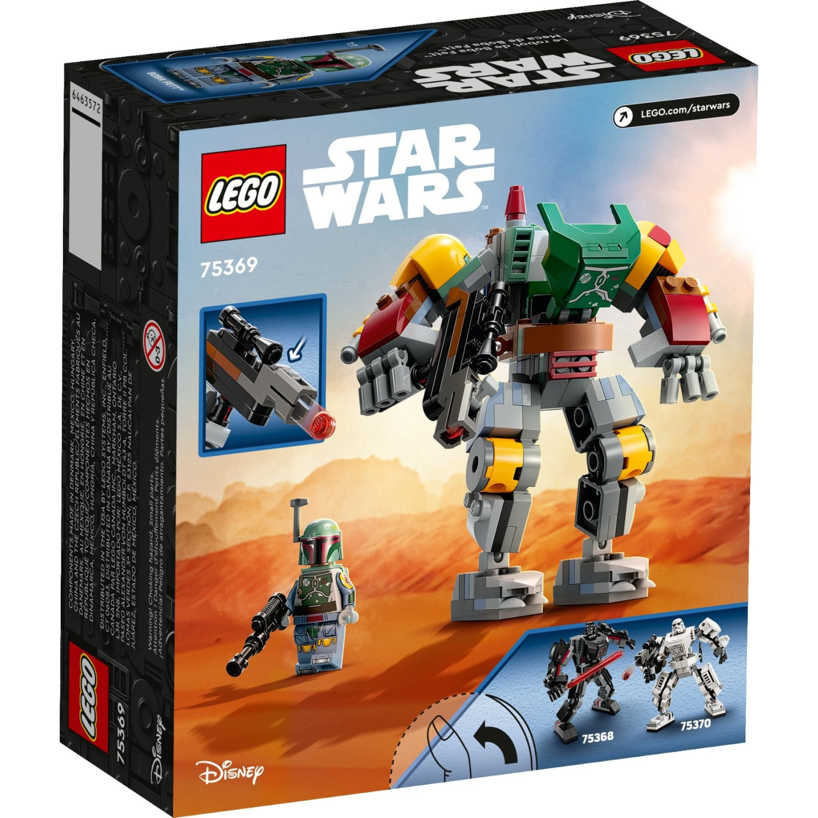 Конструктор LEGO Star Wars Робот Боба Фетта 155 деталей (75369) изображение 5
